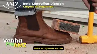 Bota Masculina Diansen - Calçado de Segurança