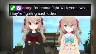 Vedal And Anny Fight While The Neuros Fights Each Other