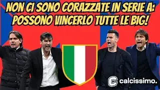 In #SerieA non ci sono corazzate: tutte le big possono vincere lo #Scudetto!