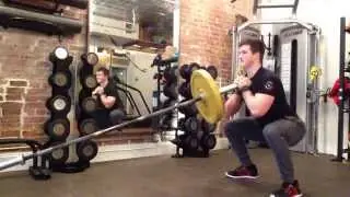 Barbell Landmine Front Squat | J2FIT