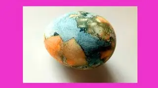 Знаю, как красиво покрасить яйца к Пасхе чаем каркаде и луковой шелухой