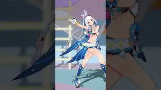 Mualani DEEP BLUE TOWNへおいでよ 【Genshin Impact MMD】 #mualani
