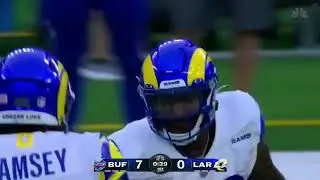 Terrell Lewis INT ruins Josh Allen PERFECT game! | Bills vs Rams Highlights
