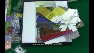 Распаковываем настольную игру Кубитос и дополнение Шедевры и коллекционную коробку к АЗК