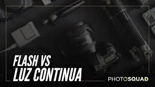PhotoSquad:  Flash vs Luz continua