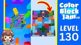 Color Block Jam Level 130 Solution Walkthrough