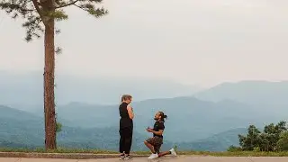 Jeremiah and Cayla Mountain Proposal