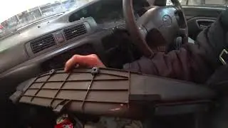 Как беспроблемно заменить  лампы в приборке камри грация 2.2