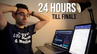 24 HOURS till my Exam in Medical School VLOG - Study with Me