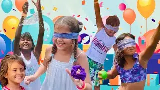Olivia's Birthday Party! Celebrating with Surprise Toys, Games | Fun Day Vlog with Best Friends