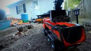Lagendary RC Tipper Trucks Getting Loaded by Humia 1593 RC Excavator  #rcexcavator  #rcdumptruck