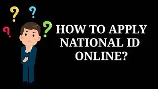 NATIONAL ID ONLINE REGISTRATION 2021