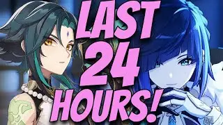 LAST 24 HOURS until YELAN + XIAO Countdown until Genshin 2.7