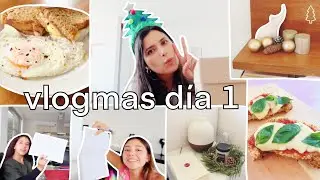 Lo que cómo en un día de universidad | VLOGMAS DÍA 1