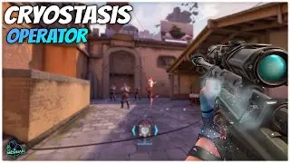 CRYOSTASIS Operator Gameplay ( Ace + Finisher ) // VALORANT