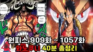 원피스 와노쿠니 에피소드 40분 만에 다보기 [2012년~2023년 분량 요약]