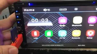 DVD Double Din Head Unit Logo setting Software
