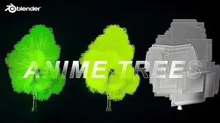 How to Create Stunning Anime-Style Trees in Blender 3D!