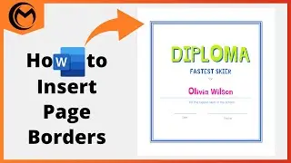 How to Insert Page Borders in Microsoft Word
