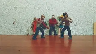 Mortal kombat #2:Baraka vs Jonny Cage.(пластилиновая анимация)