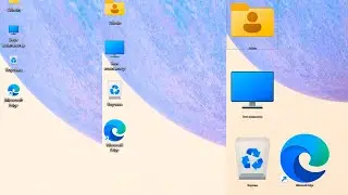 Как изменить размер значков рабочего стола Windows 11