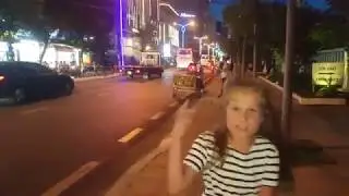 Дорожное движение на улицах Нячанга (Вьетнам)