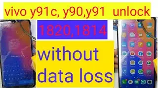 vivo y91,y91c, y90 unlock without data loss, 