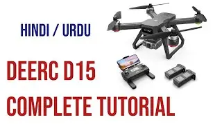 deerc d15 drone complete tutorial urdu hindi. fix deerc d15 android wifi problem. 