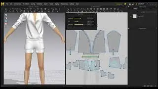 Marvelous Designer Tutorial Basic l Using the steam brush tool