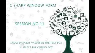 C# Tutorial Window Form  11 Database values in textbox if select Combobox   YouTube