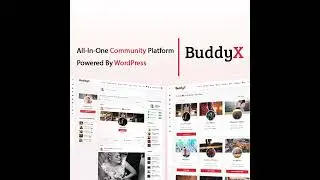 All-In-One Community Platform Powered By WordPress | BuddyX Social Networking Theme