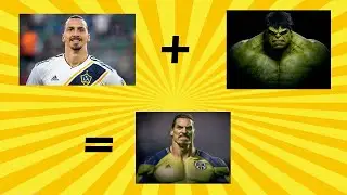 NEURAL NETWORK: Football Player + MARVEL = ?