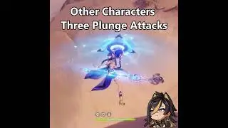 Who is the character with the most plunge attack ?!