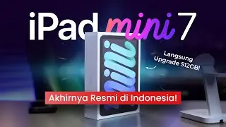 The iPad Mini 7 (2024) is now officially available in Indonesia! 3 reasons to upgrade!