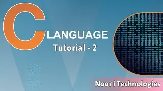 C Language Lecture No-2