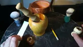 Чаша из ступки, помазок из пестика!