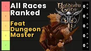 Baldurs Gate 3 Race Tier | All Races Ranked Best to Worst