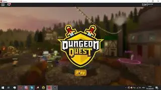 🎉Прокачка нуба в роблокс в Dungeon Quest😃