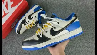 Nike Dunk Low vibe black blue