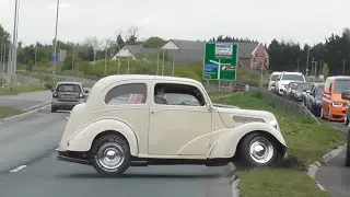 Classic Ford CRASH leaving car meet