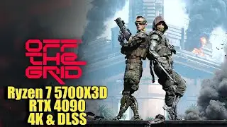 Off The Grid RTX 4090 & Ryzen 7 5700X3D | 4K & DLSS Maxed | FRAME-RATE TEST (HDR)