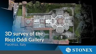 3D Survey of Ricci Oddi Gallery - Piacenza - Italy | X120GO SLAM + Photogrammetry data