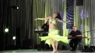 LiDiA Pleiada Miami Belly Dance Convention 3rd place winner 2012