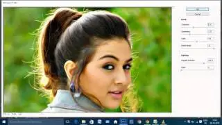 Oil Paint effect HDR Effect in Photoshop CS6