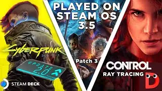 BETTER PERFORMANCE WITH STEAM OS 3.5? I Steam Deck Benchmarked with AAA Games + Ray Tracing!