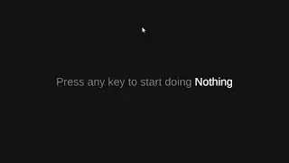 Nothing: The Video Game
