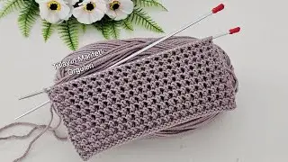 Harika 🎉 Şal, Hırka, Bluz, Süveter İçin Kolay Örgü Modeli #knitting