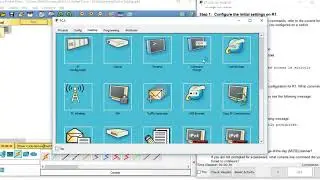 6.4.1.3 Packet Tracer - Configure Initial Router Settings