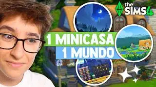 The Sims 4 BUT each TINY HOUSE is A GAME WORLD 🌍 Part 1