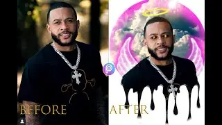 Dripping Effect | Picsart Tutorial